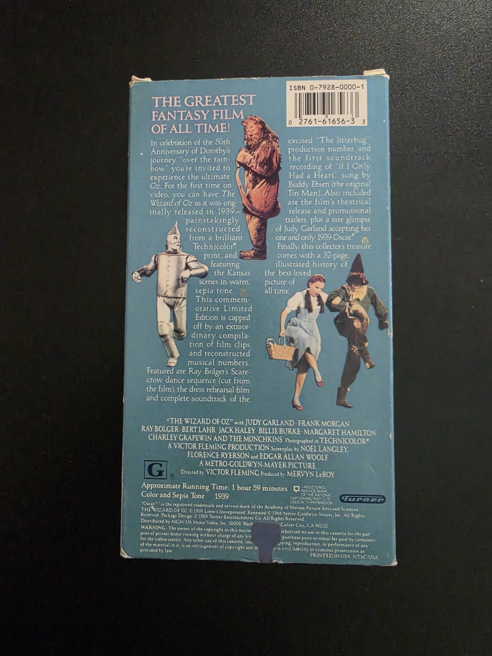 The Wizard of Oz Vintage VHS - Picture 2 of 7